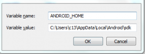 ara Instal Ionic
