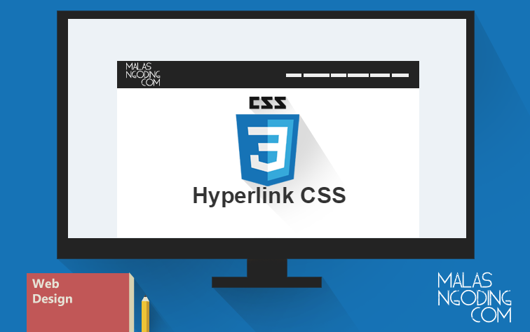 belajar CSS mengatur hyperlink dengan css