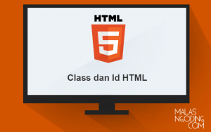 belajar html mengenal class dan id pada html