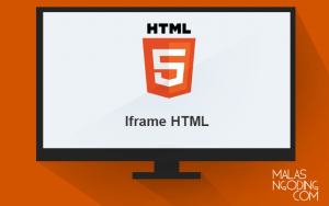 belajar html tag iframe pada html
