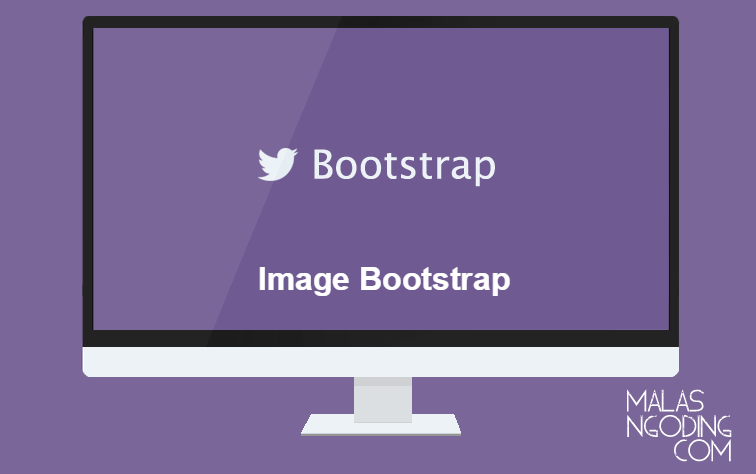 tampilan gambar dengan bootstrap