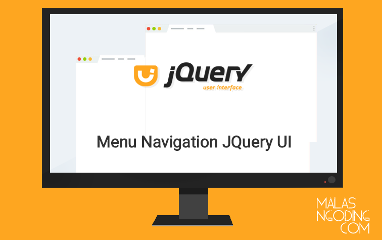 Membuat Menu Navigasi Dengan JQuery UI