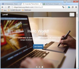 Membuat Website Profile Perusahaan Responsive Dengan Bootstrap