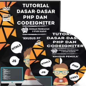 DVD Tutorial Dasar Dasar Pemograman PHP Dan Framework Codeigniter