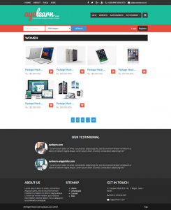 Membuat Template Toko Online Dengan HTML dan CSS