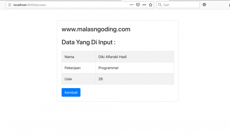 Tutorial Laravel #18 : Membuat Form Validasi Pada Laravel - Malas Ngoding