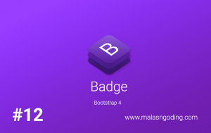 badge bootstrap 4