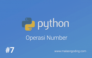 operasi tipe data number python