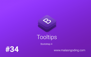 tooltips bootstrap 4