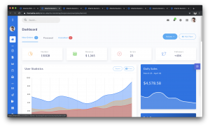 template dashboard atlantis 3