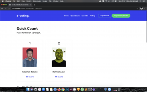 Source Code E-Voting Berbasis Web