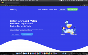 Source Code E-Voting Berbasis Web Menggunakan PHP dan MySQLi