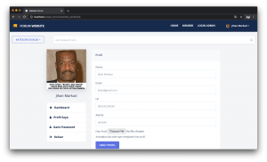 mengubah data dan foto member forum