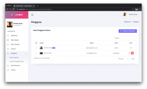 source code multi user laravel